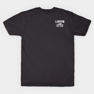 LHR London Heathrow Airport Runway 09L-27R Designator T-Shirt